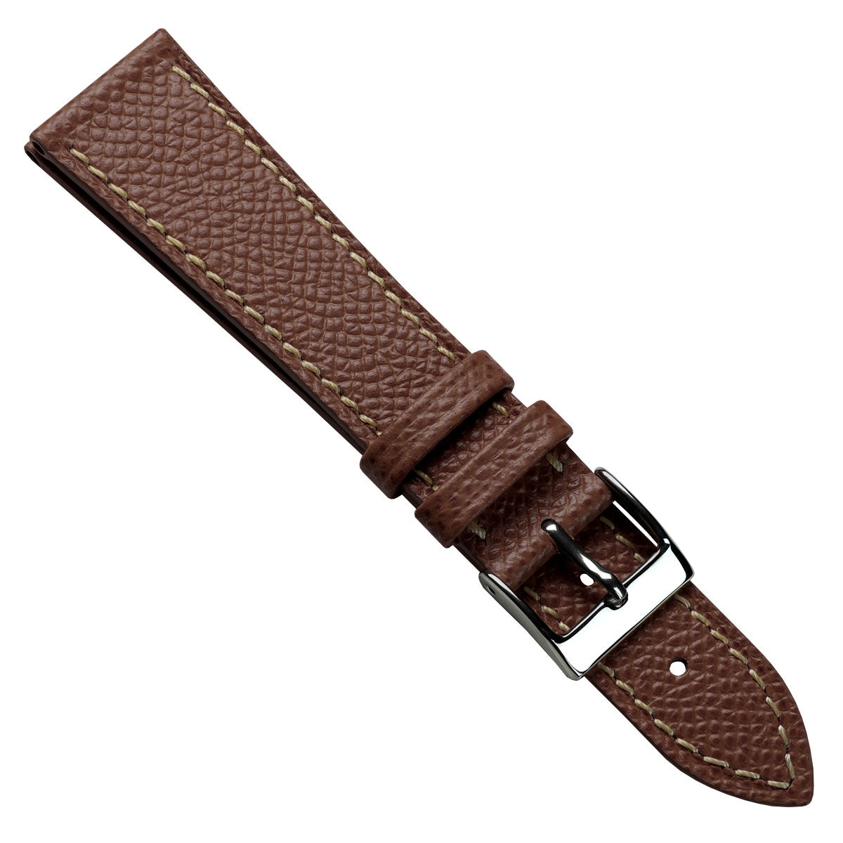 Hand Stitched Italian Leather Watch Strap  - Alpine Tan