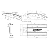 Push Button Divers Deployant Buckle - Antique Bronze