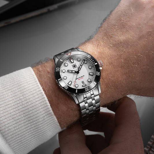 Second Hour Gin Clear Mk3 - White Dial