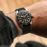 OCTOPOD Perlon Nylon Watch Strap - Onyx