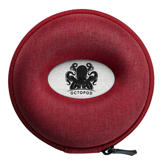 Zip Up Doughnut Watch Case - Signal Red