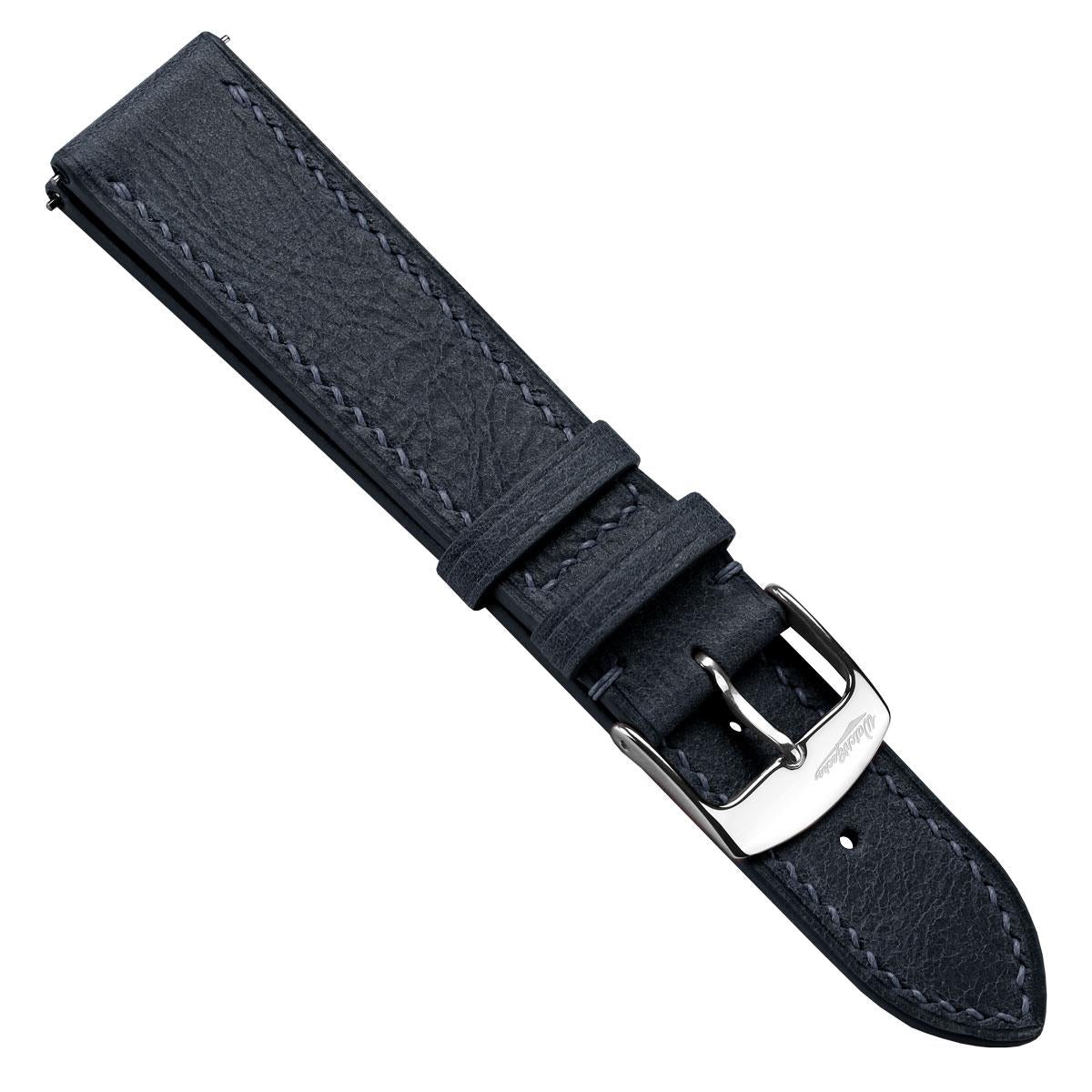 Ravello Tuscan Leather Watch Strap - Blue