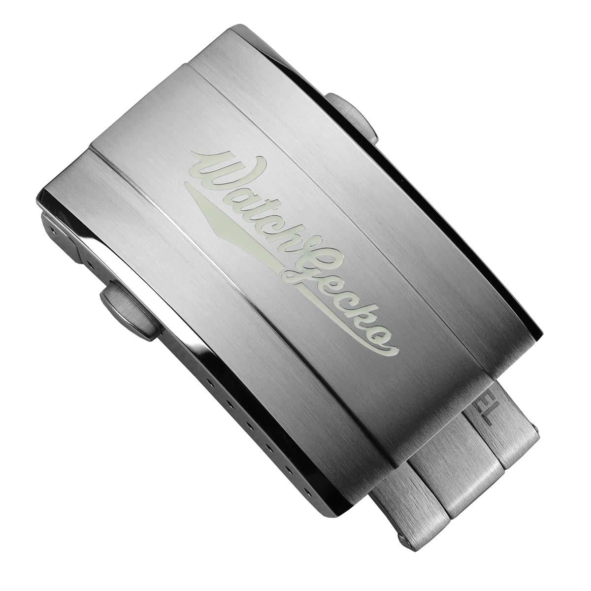 Push Button Divers Deployant Buckle - Super Luminova