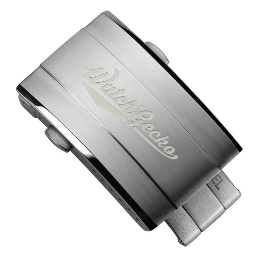 Push Button Divers Deployant Buckle - Super Luminova