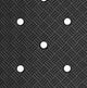 Vintage Style Perforated Rubber Watch Strap - Black
