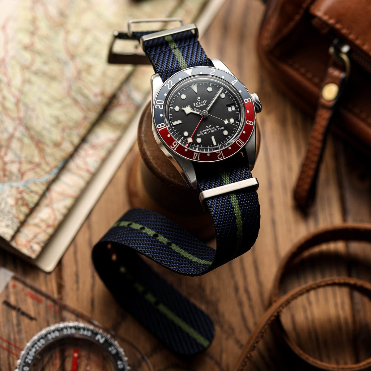 ZULUDIVER 1973 British Military Watch Strap: INFANTRY - Foxhound