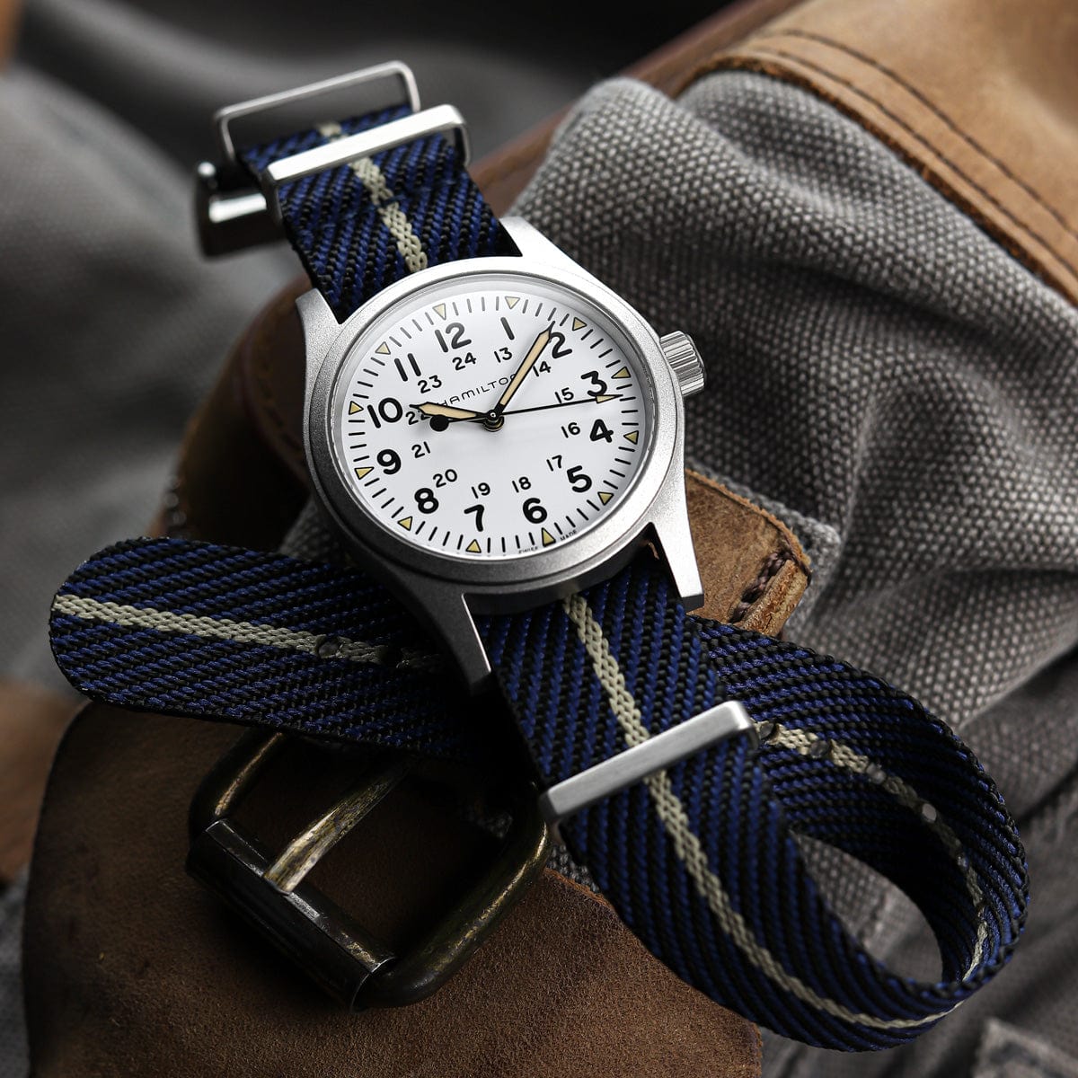 ZULUDIVER 1973 British Military Watch Strap: INFANTRY - Foxhound