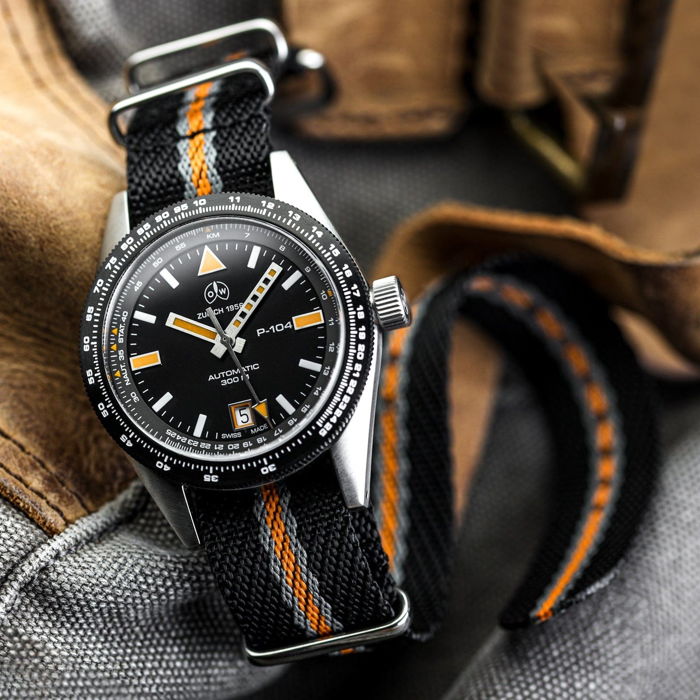 ZULUDIVER 1973 British Military Watch Strap: INFANTRY - Talisman