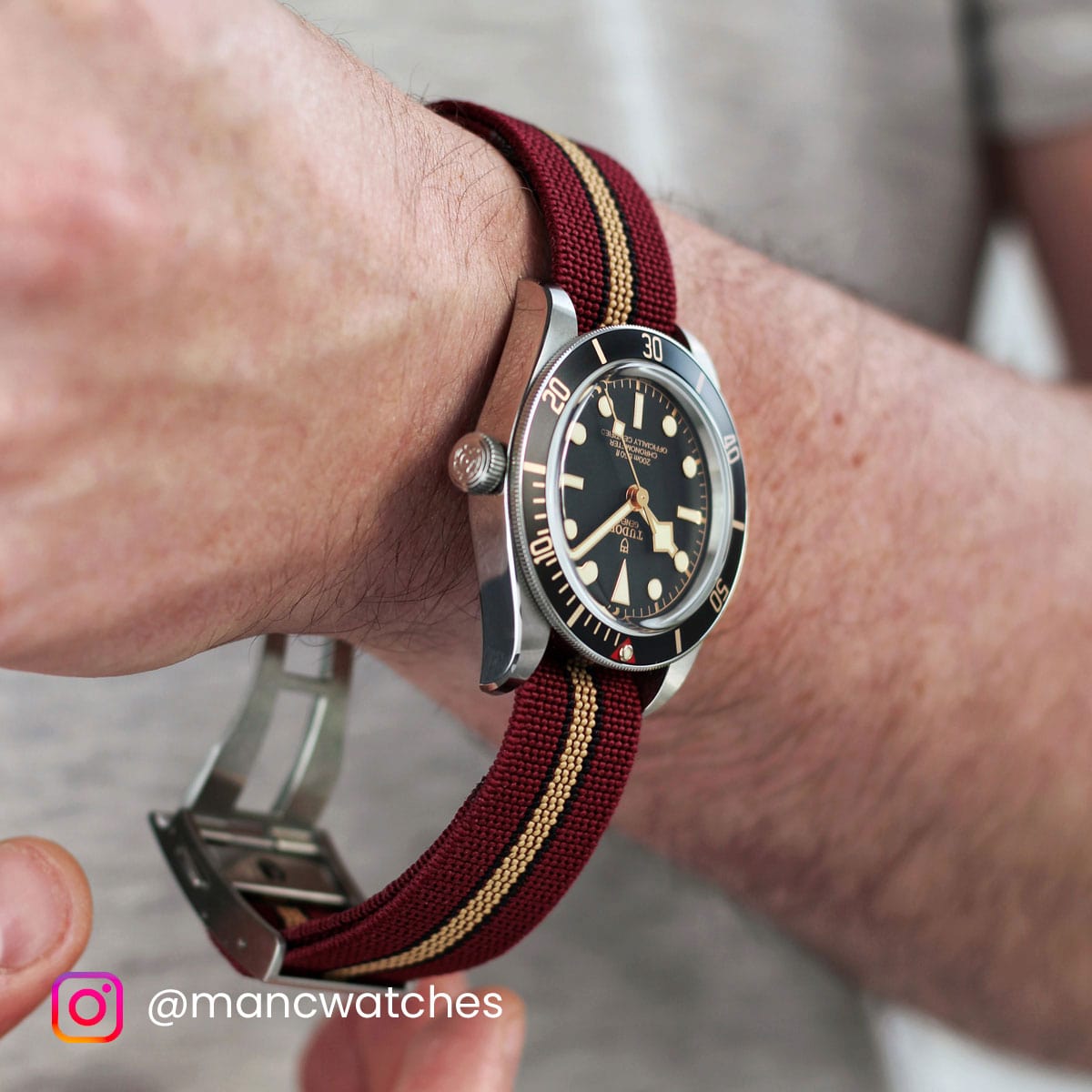 OCTOPOD Elasticated Watch Strap - Suez