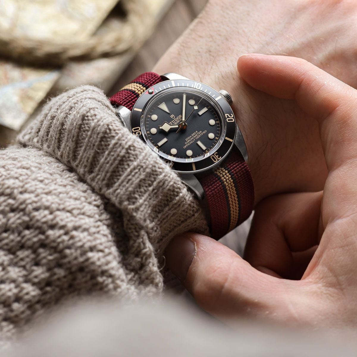 OCTOPOD Elasticated Watch Strap - Suez