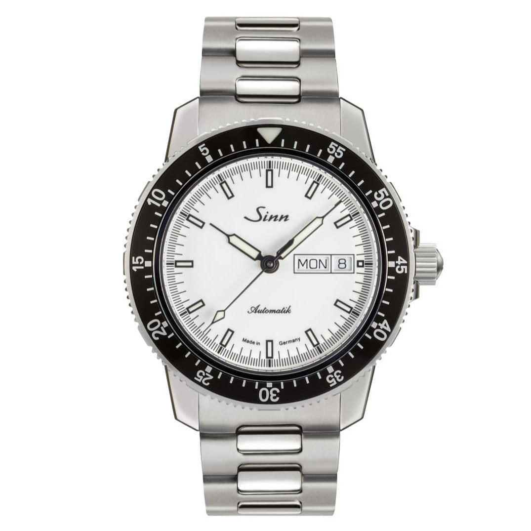 104 St Sa I Automatic Sports Watch - White Dial - Solid Bracelet - NEARLY NEW
