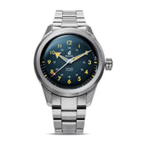 Boldr Voyage Antarctic Automatic Watch - Petrol Blue