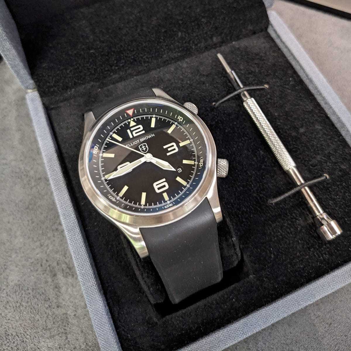 Elliot Brown Canford 202-012-R01 - Mountain Rescue Edition - Black/Silver - NEARLY NEW