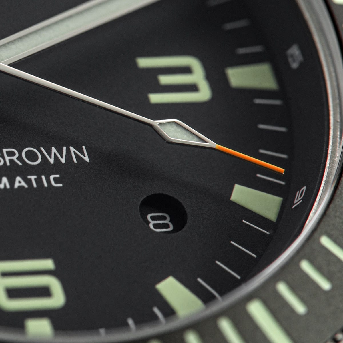 Elliot Brown Holton Automatic 101-A11 - Silver/Black - NEARLY NEW