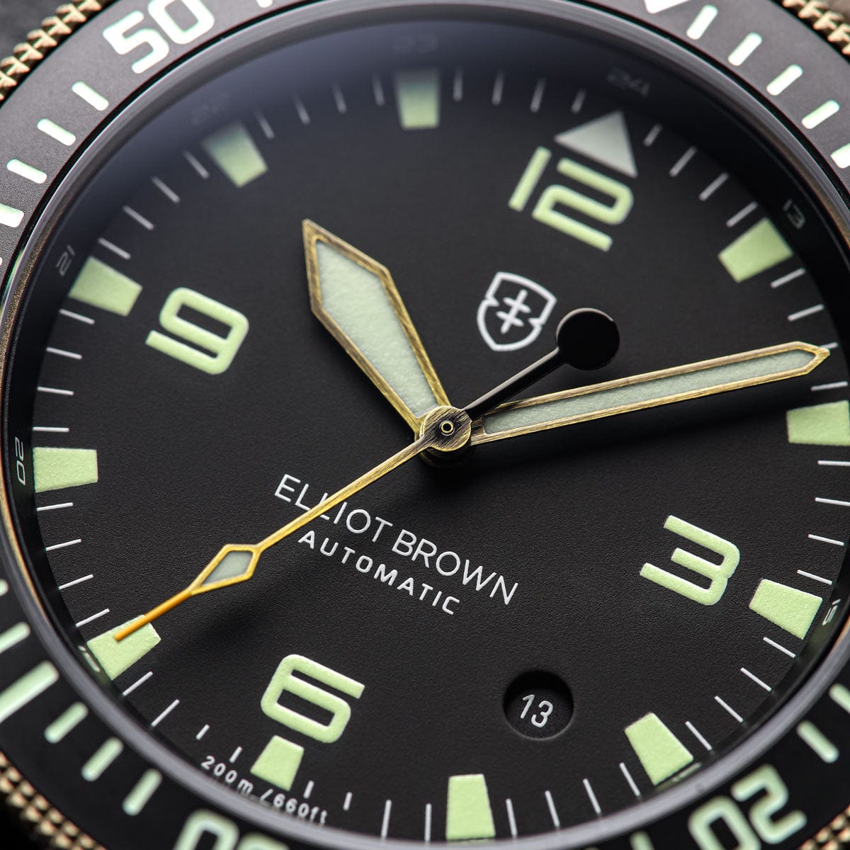 Elliot Brown Holton Automatic 101-A12 -Bronze/Black - NEARLY NEW
