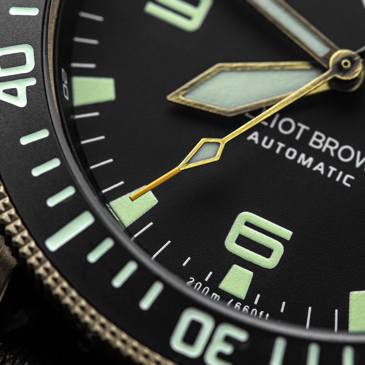 Elliot Brown Holton Automatic 101-A12 -Bronze/Black - NEARLY NEW