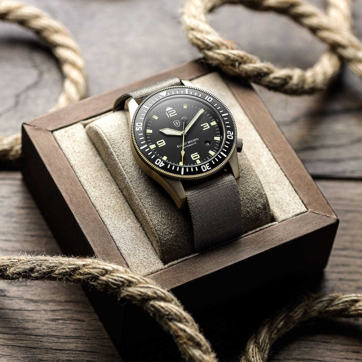 Elliot Brown Holton Automatic 101-A12 -Bronze/Black - NEARLY NEW