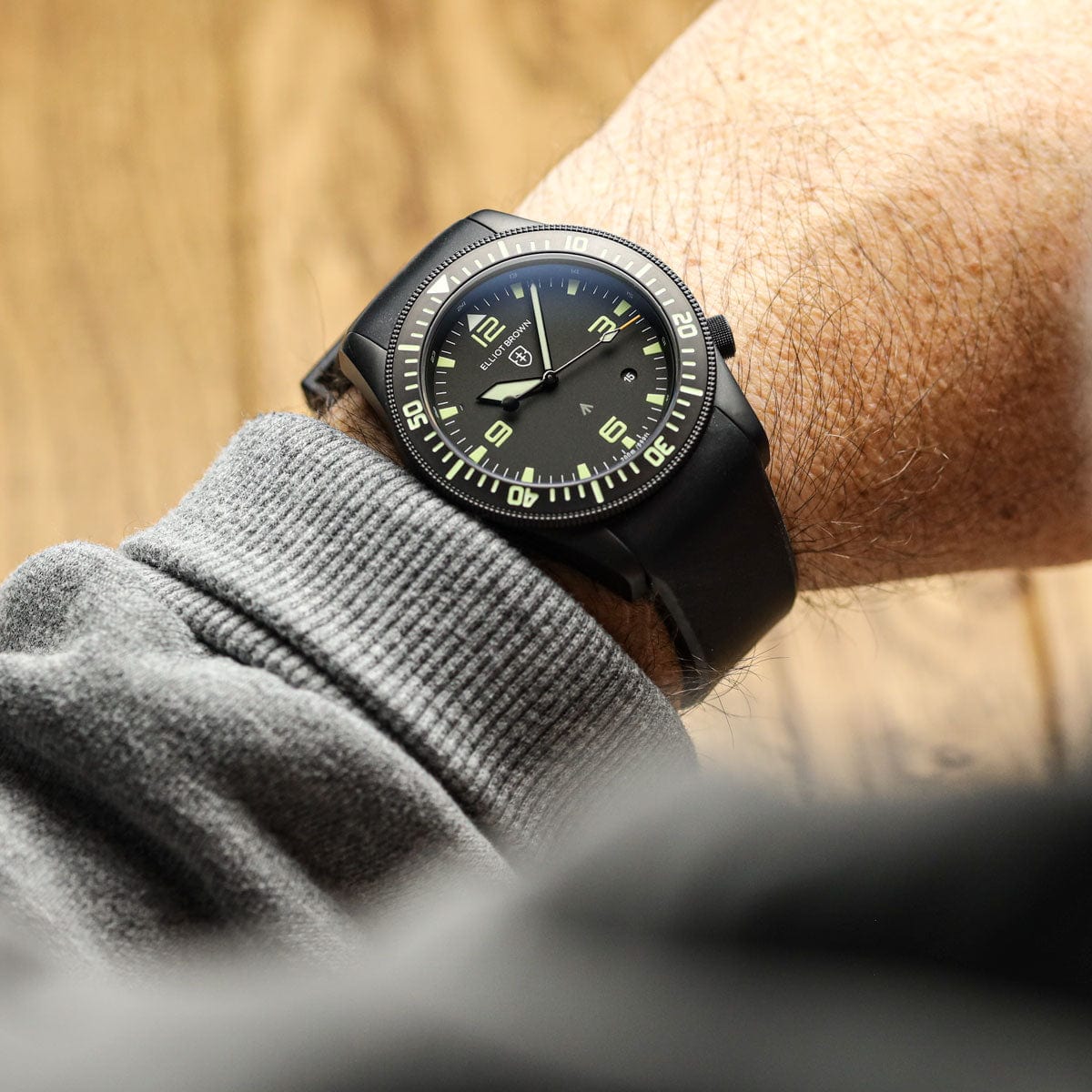 Elliot Brown Holton Professional 101-001-R06 - Black/Grey