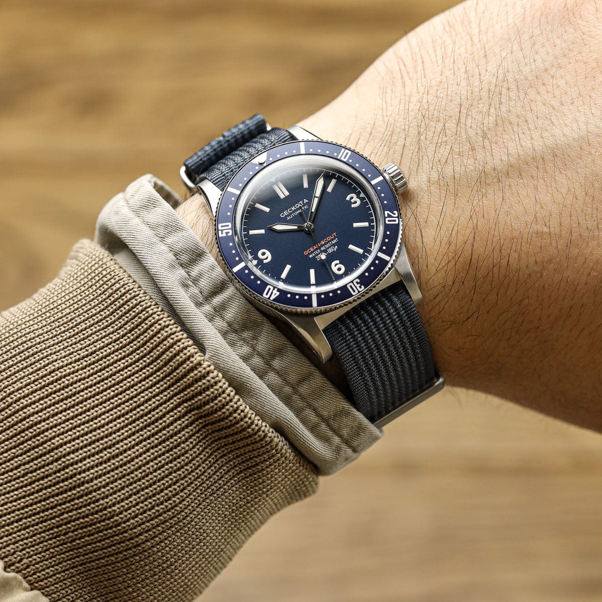 Ocean-Scout Dive Watch Royal Blue LIKE NEW