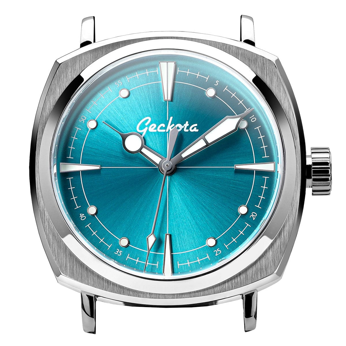 Geckota Pioneer Aurora Automatic Watch Aqua Sunburst VS-369-2 - NEARLY NEW