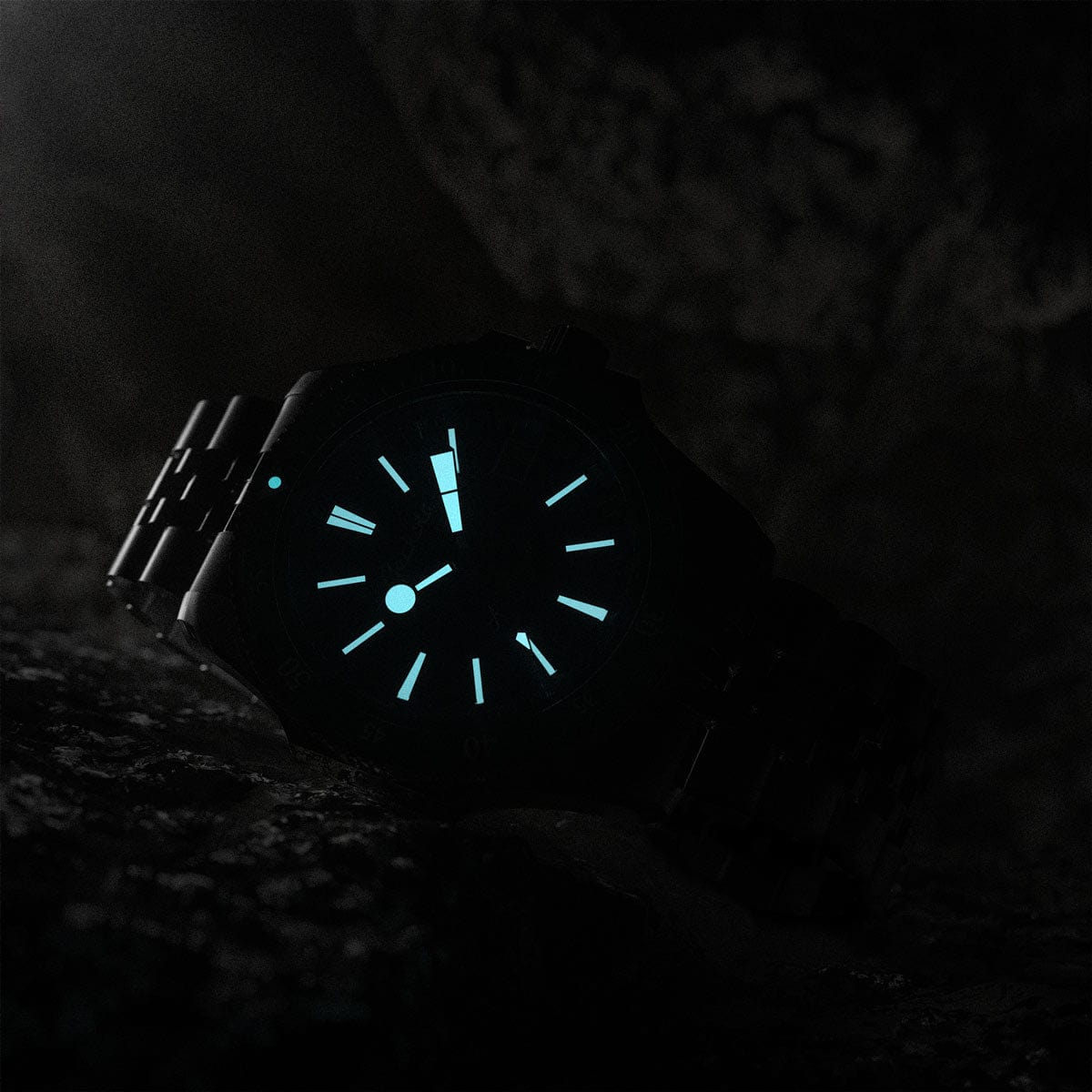 Geckota Sea Hunter Automatic Diver's Watch Steel Edition - Blue Dial - NEARLY NEW