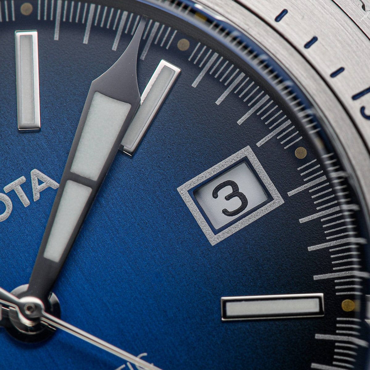 Geckota Sea Hunter Automatic Diver's Watch Steel Edition - Blue Dial - NEARLY NEW