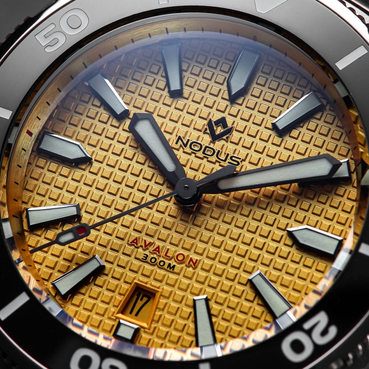 Nodus Avalon II Automatic Dive Watch - Coral Yellow - NEARLY NEW