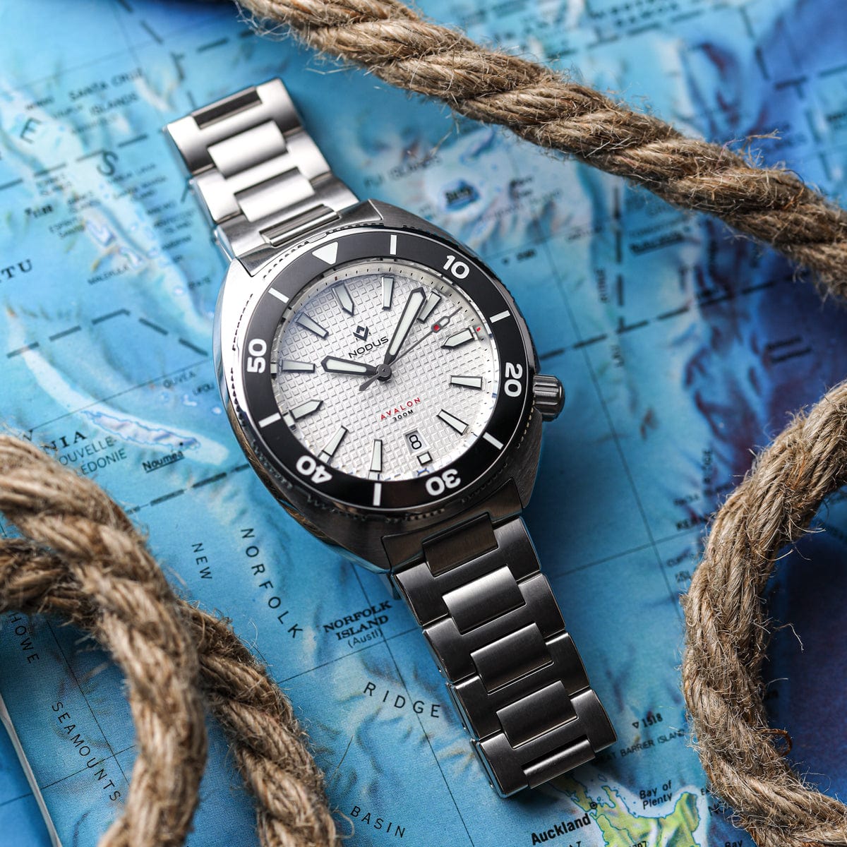 Nodus Avalon II Automatic Dive Watch - Seaspray White - NEARLY NEW