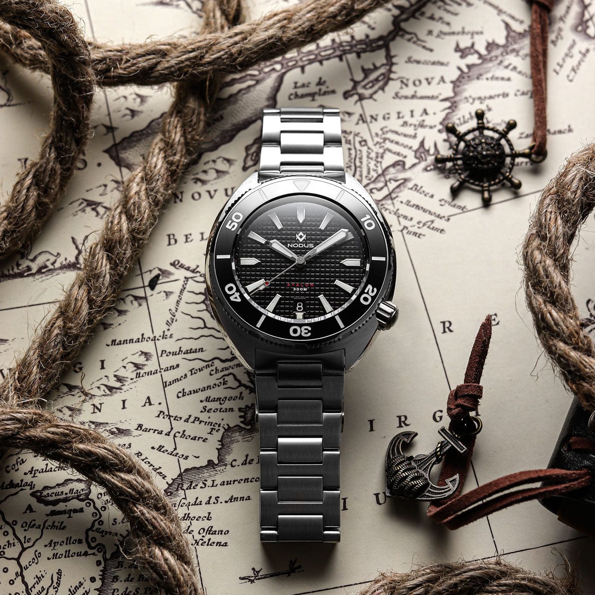 Nodus Avalon II Automatic Dive Watch - Trench Black - NEARLY NEW