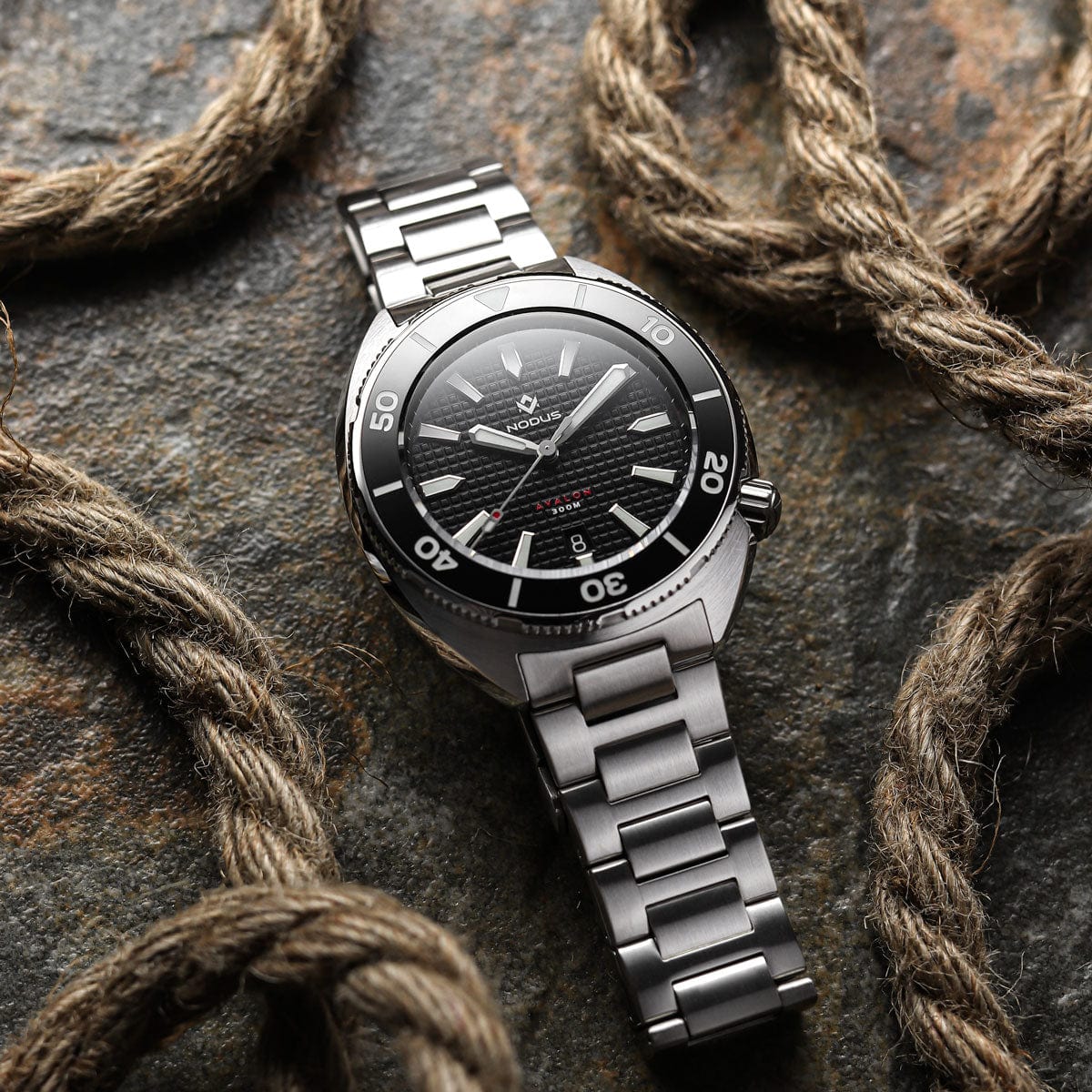 Nodus Avalon II Automatic Dive Watch - Trench Black - NEARLY NEW