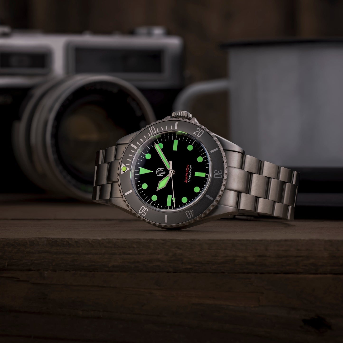 NTH Amphion Commando No Date - 3 Link Bracelet