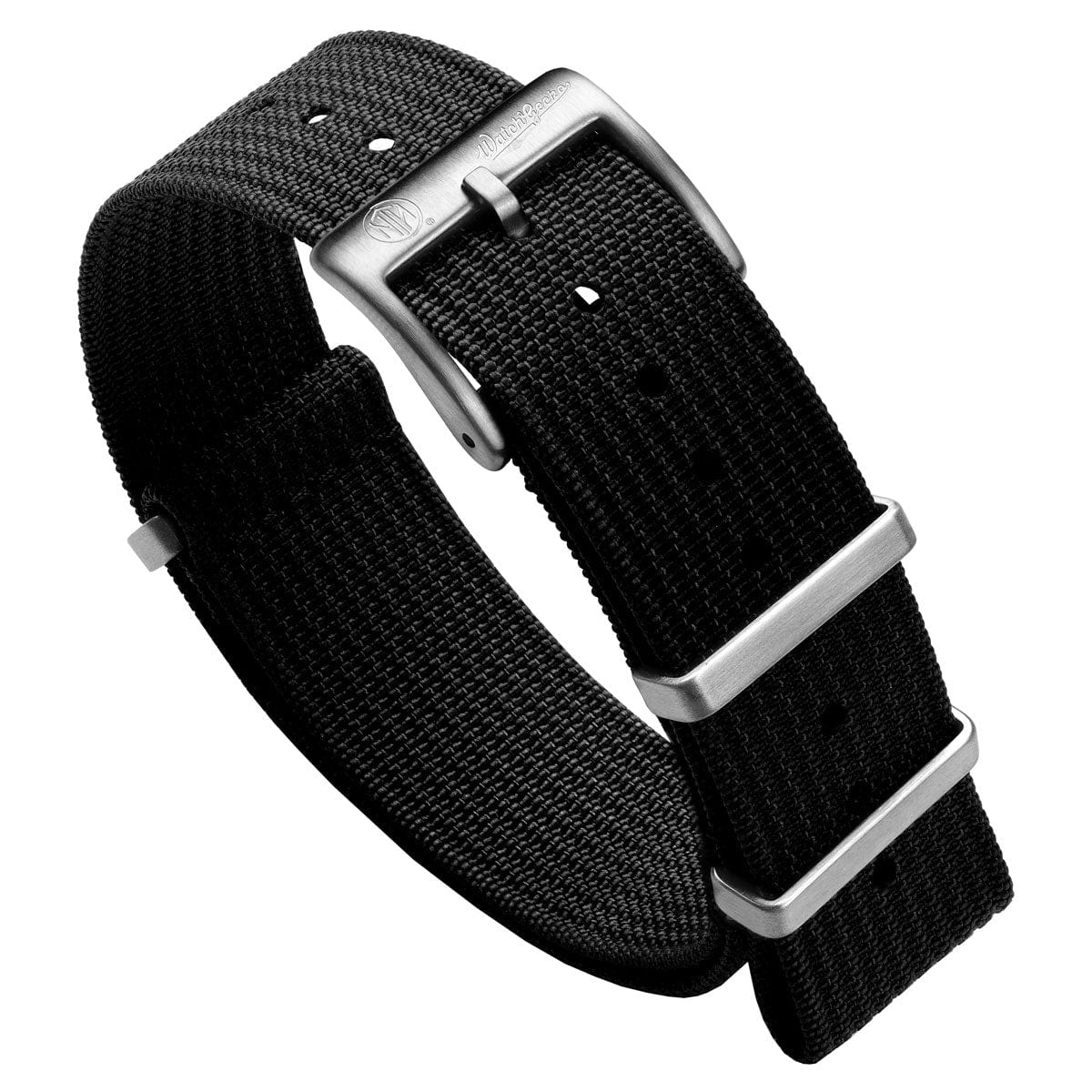 NTH Amphion Dive Watch - Onyx Black - Ridge Nylon - WatchGecko Exclusive