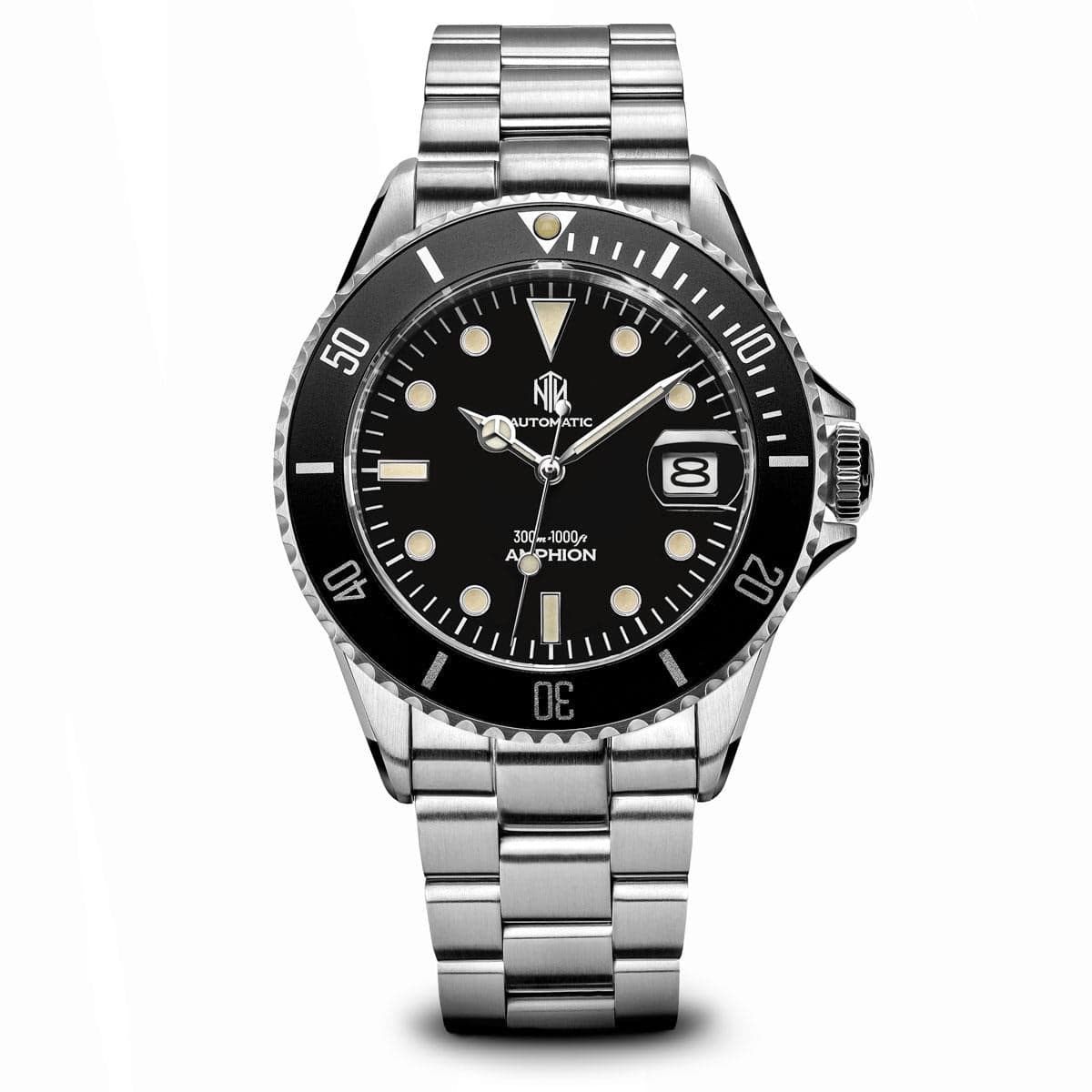 NTH Amphion Dive Watch - Onyx Black - WatchGecko Exclusive - LIKE NEW