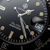 NTH Amphion Dive Watch - Onyx Black - WatchGecko Exclusive - LIKE NEW