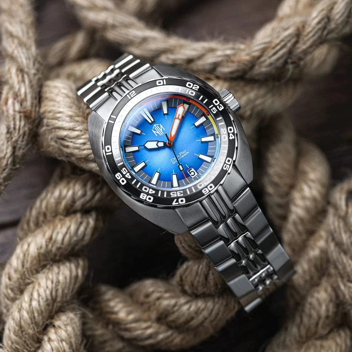 NTH DevilRay Automatic Dive Watch - Blue