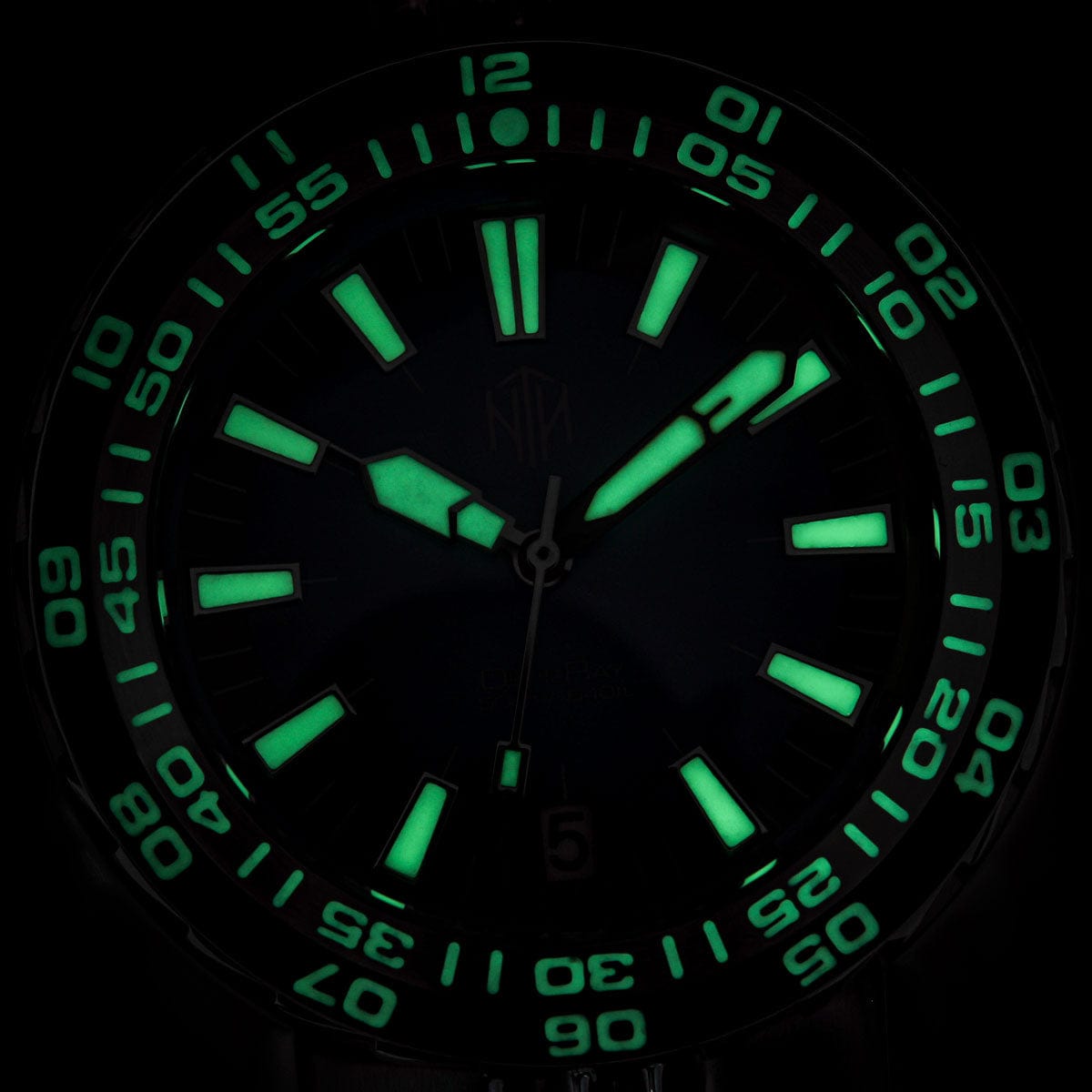 NTH DevilRay Automatic Dive Watch No Date - Orange - NEARLY NEW
