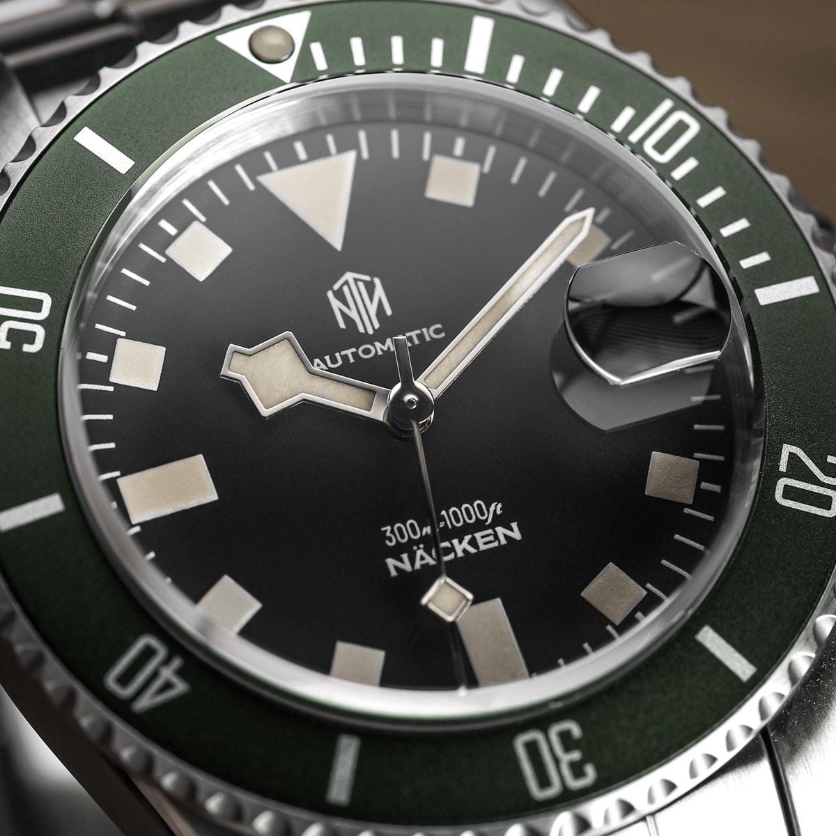 NTH Näcken Dive Watch - Reef Green - LIKE NEW