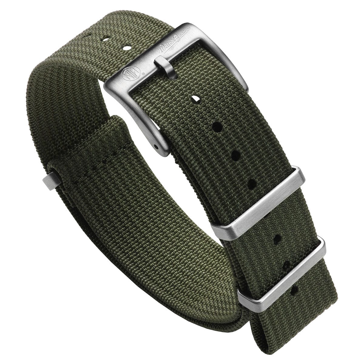 NTH Näcken Dive Watch - Reef Green - Ridge Nylon - WatchGecko Exclusive