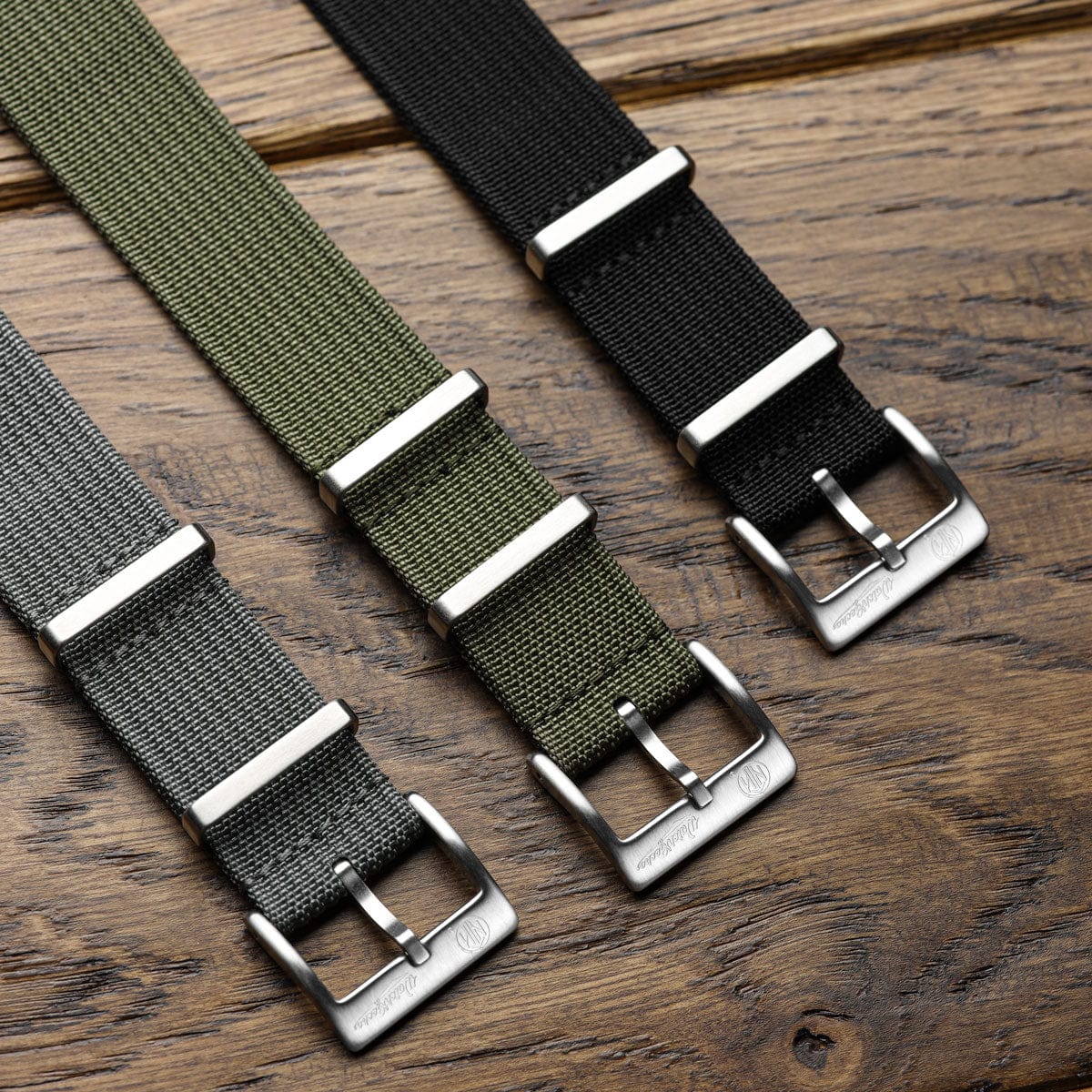NTH Näcken Dive Watch - Reef Green - Ridge Nylon - WatchGecko Exclusive
