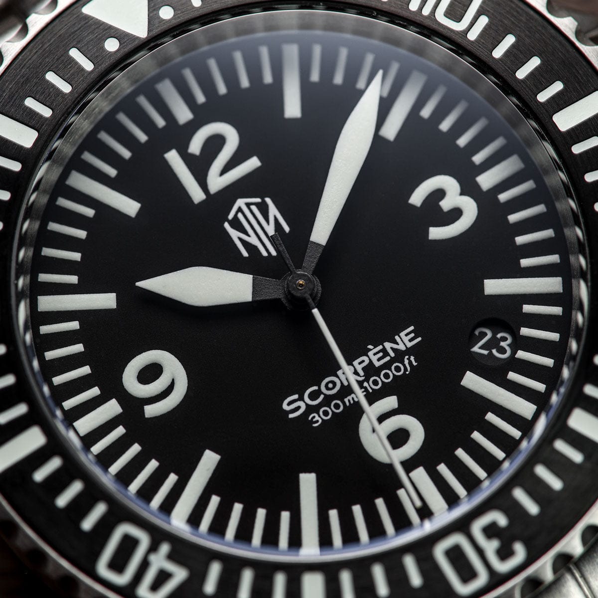 NTH Scorpène Dive watch - Oyster Bracelet - Date - NEARLY NEW