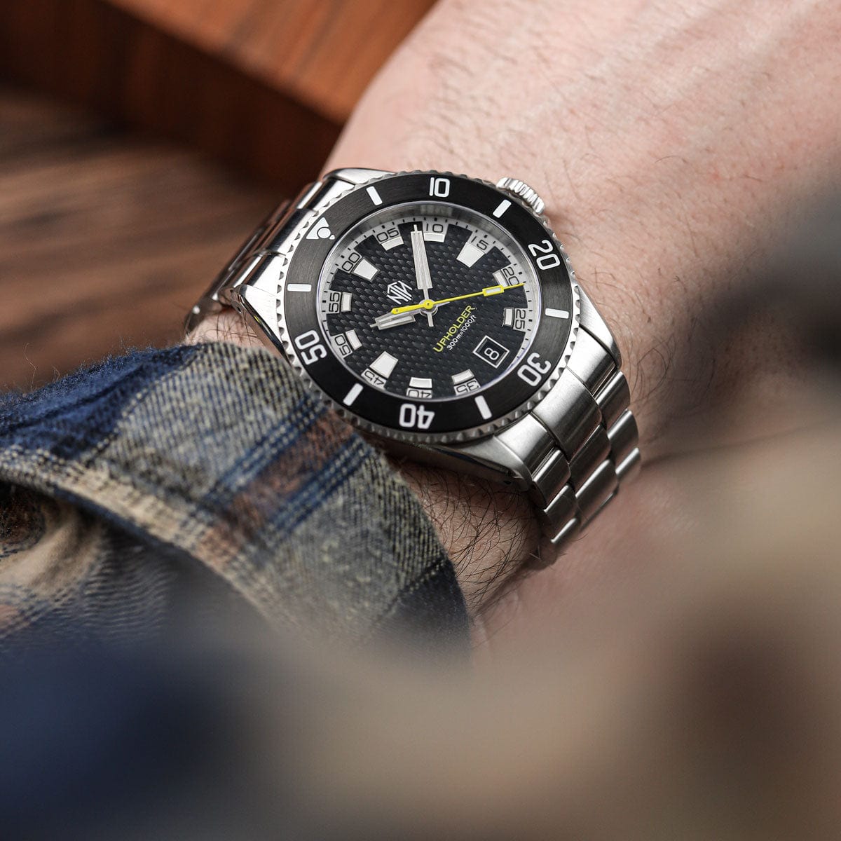 NTH Upholder Autmatc Diver's Watch Date - Black Dial - NEARLY NEW