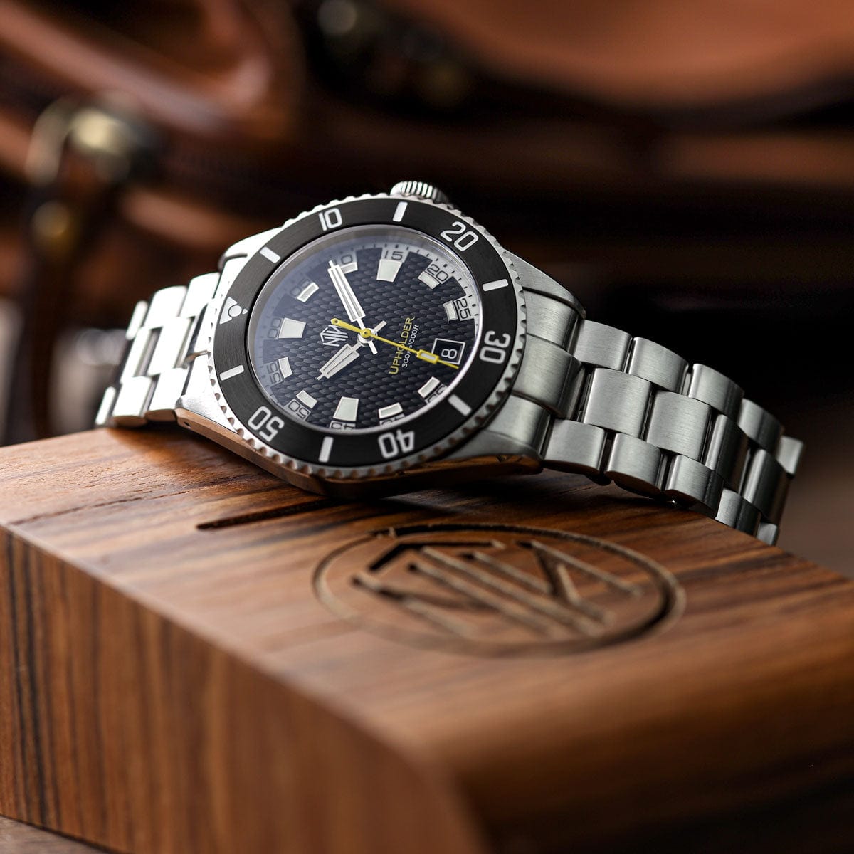 NTH Upholder Autmatc Diver's Watch Date - Black Dial - NEARLY NEW