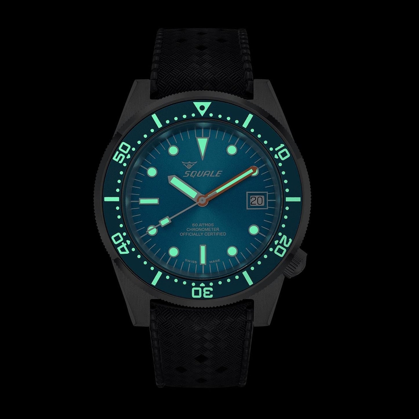 Squale 1521 COSC Divers Watch - Blue Dial