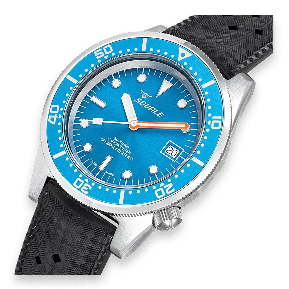 Squale 1521 COSC Divers Watch - Blue Dial