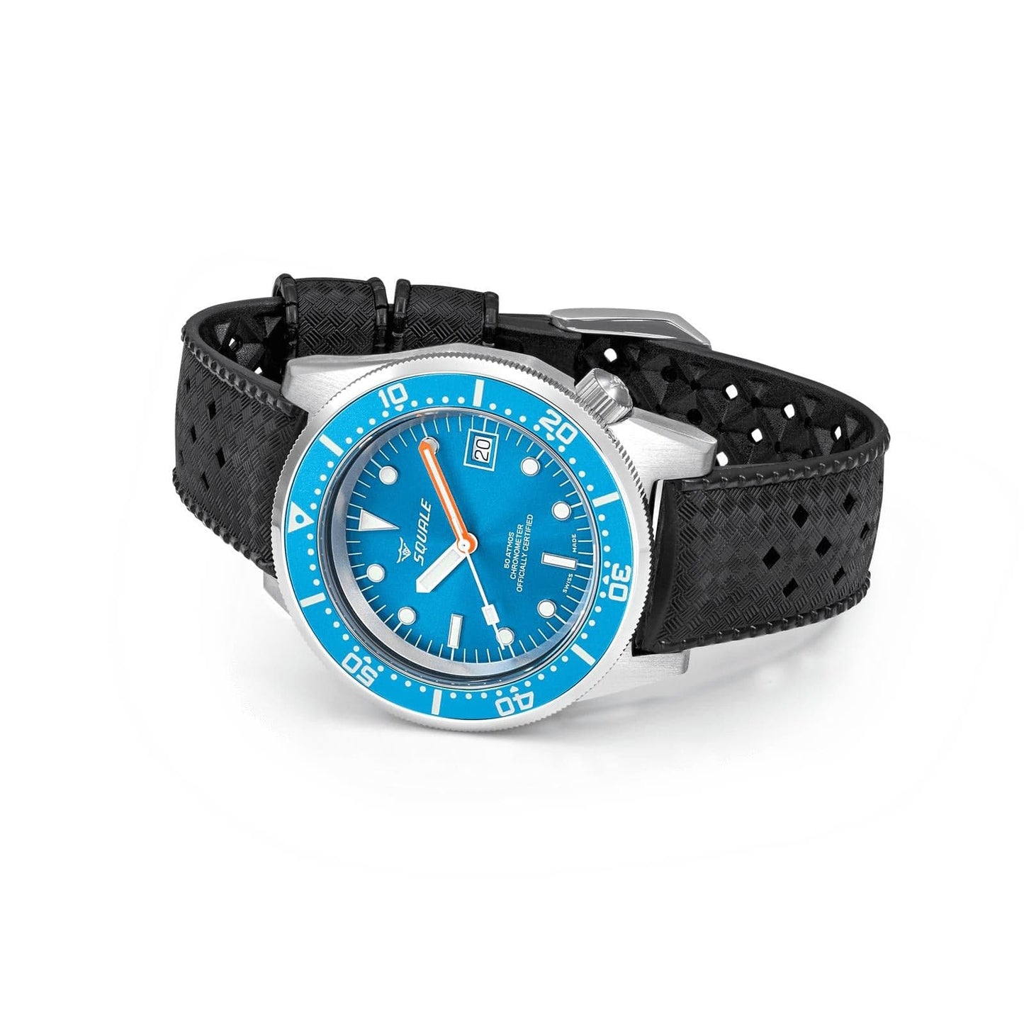 Squale 1521 COSC Divers Watch - Blue Dial 