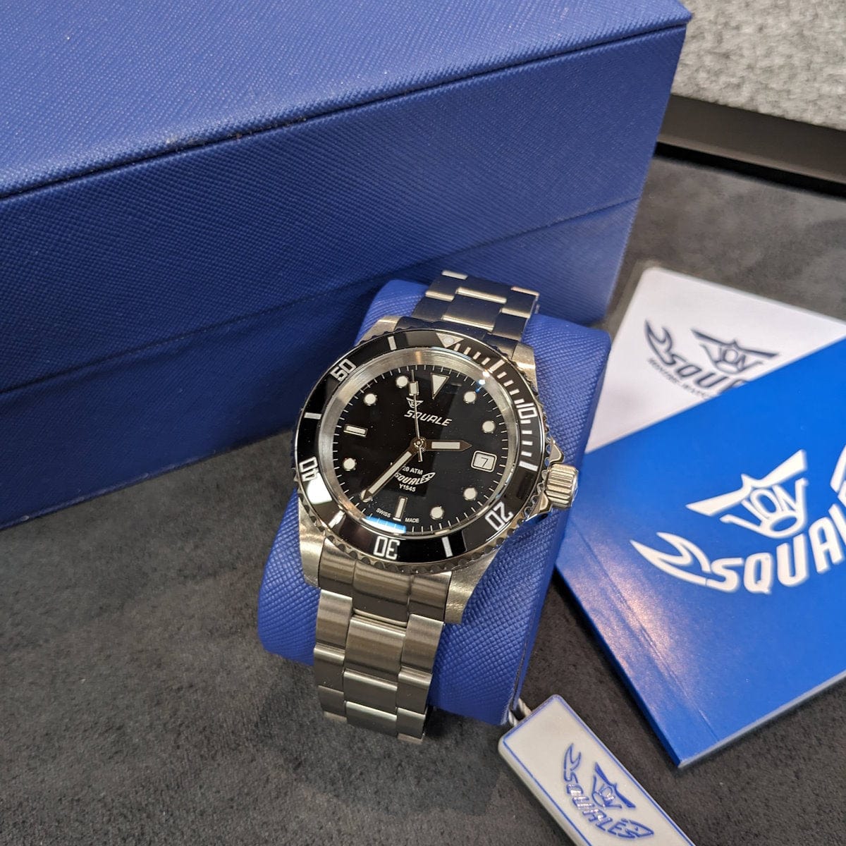 Squale 20 ATMOS 1545 Automatic Divers Watch - NEARLY NEW