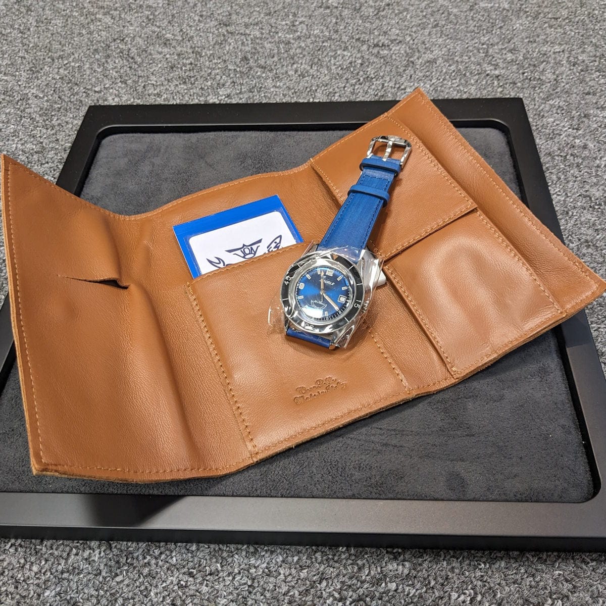 Squale SUB-39 Blue Swiss Made Diver's Watch - NEARLY NEW