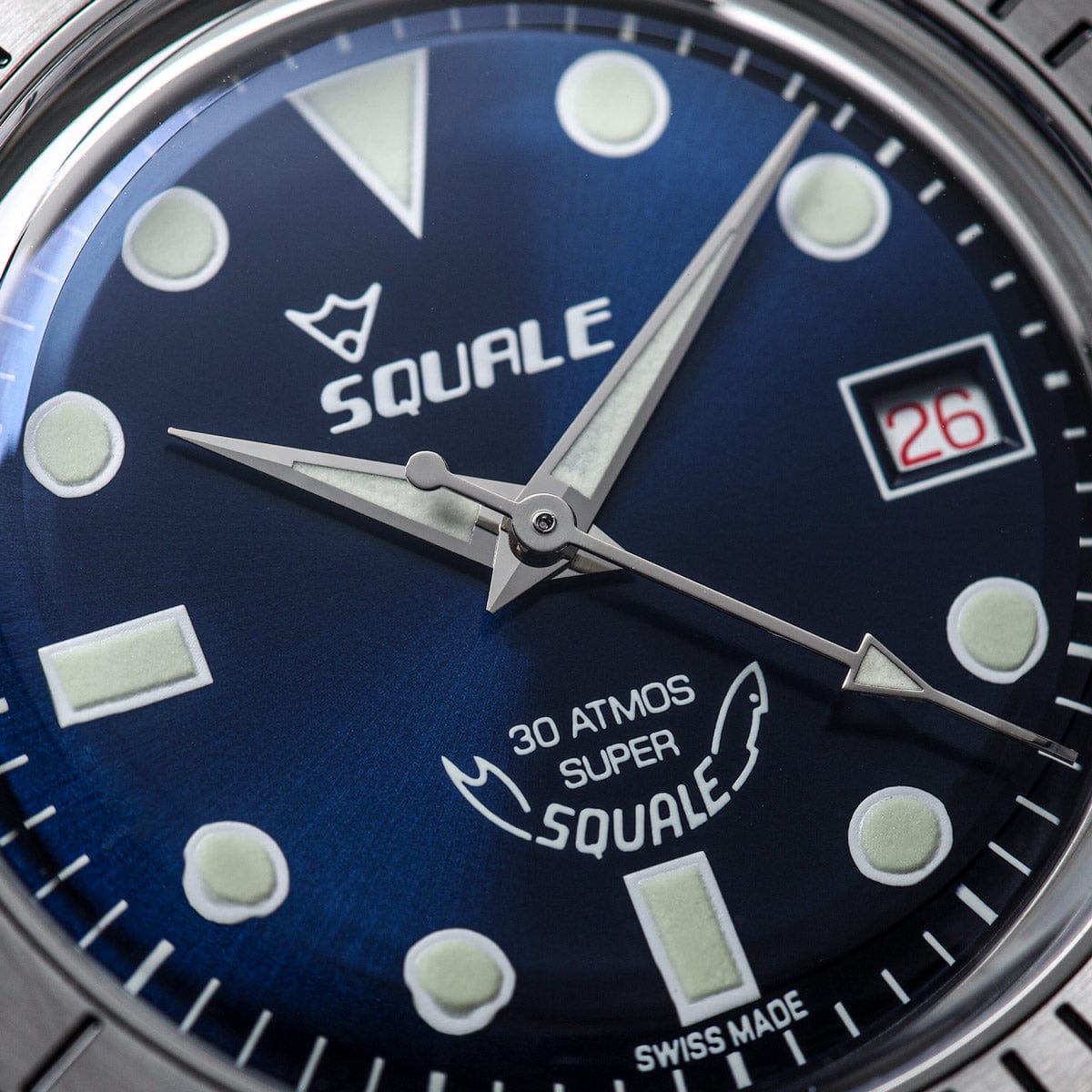 Squale Sub-39 SuperBlue Swiss Made Diver's Watch