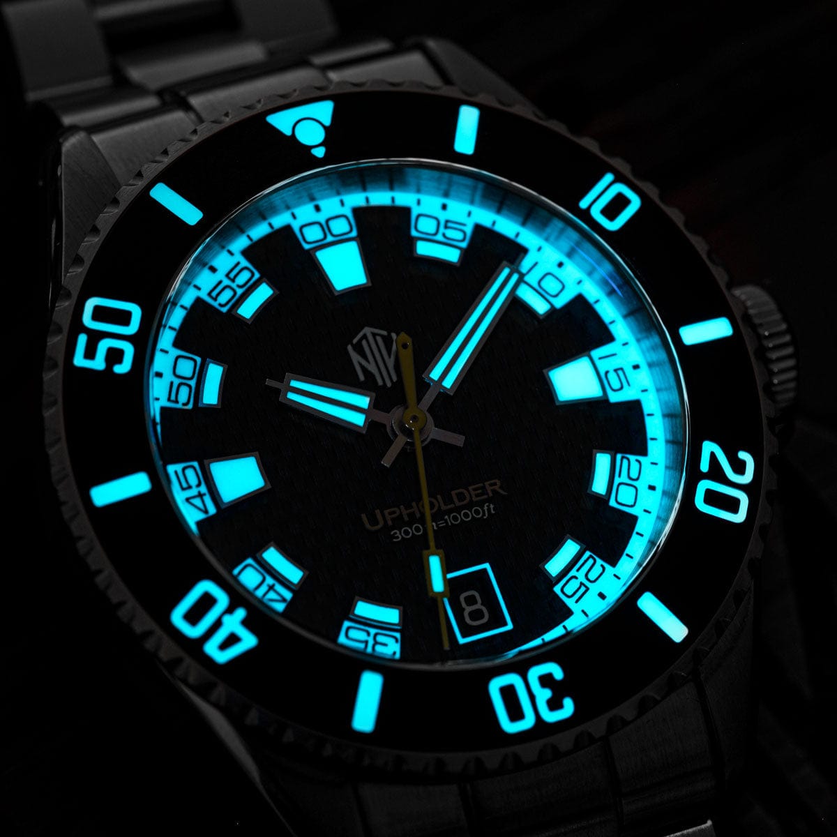 NTH Upholder Autmatc Diver's Watch No Date - Black Dial - NEARLY NEW