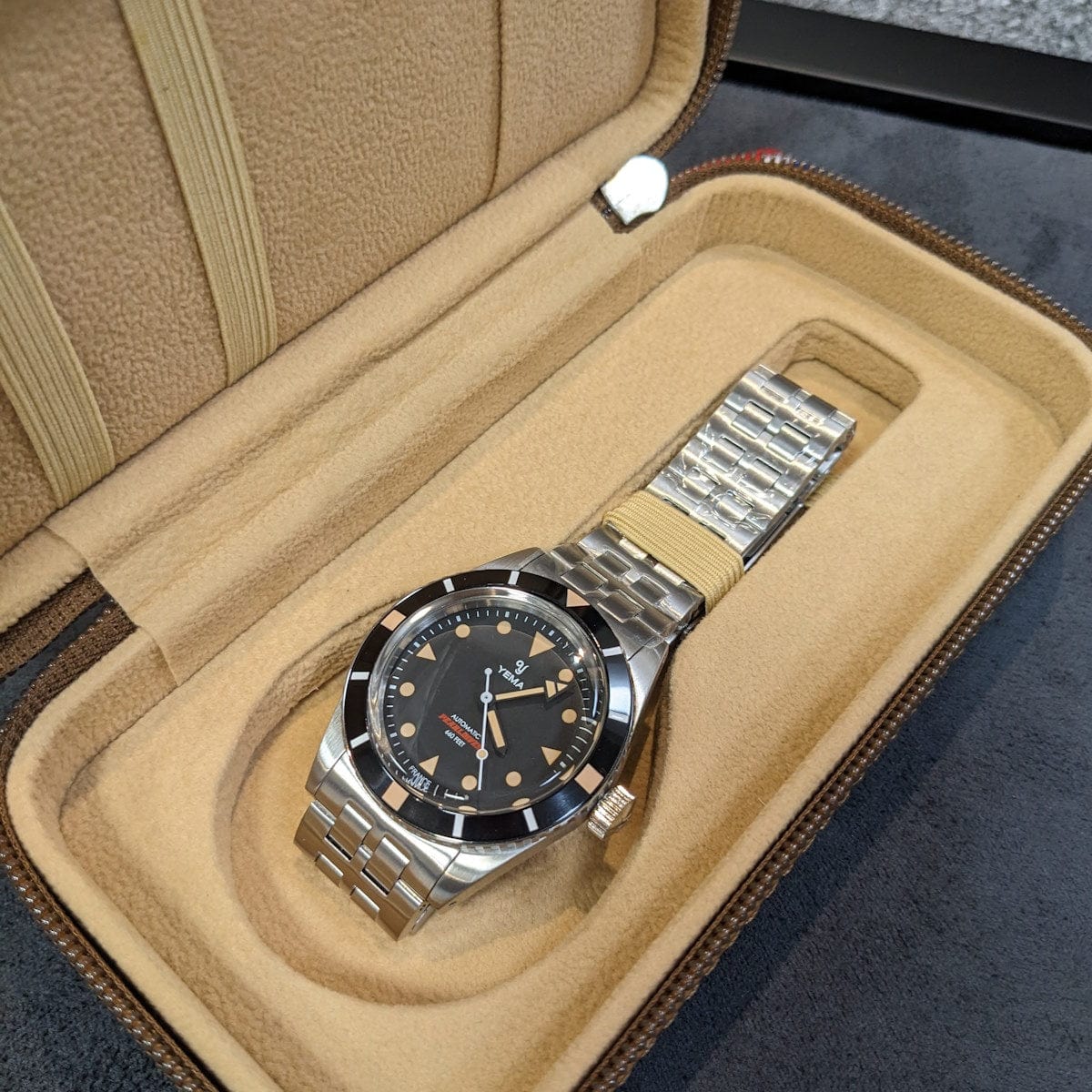Yema Pearldiver Automatic Divers Watch - NEARLY NEW
